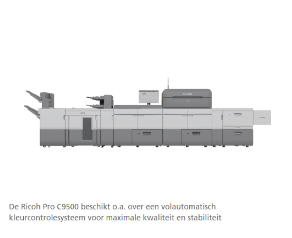 Ricoh Pro C9500 nieuwsitem
